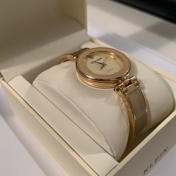 Anne Klein Designer Gold Watch - Picture 3 of 4